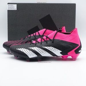 NEW Size 12 Men's adidas Predator Accuracy.1 FG Soccer Cleats GW4569 Core Black